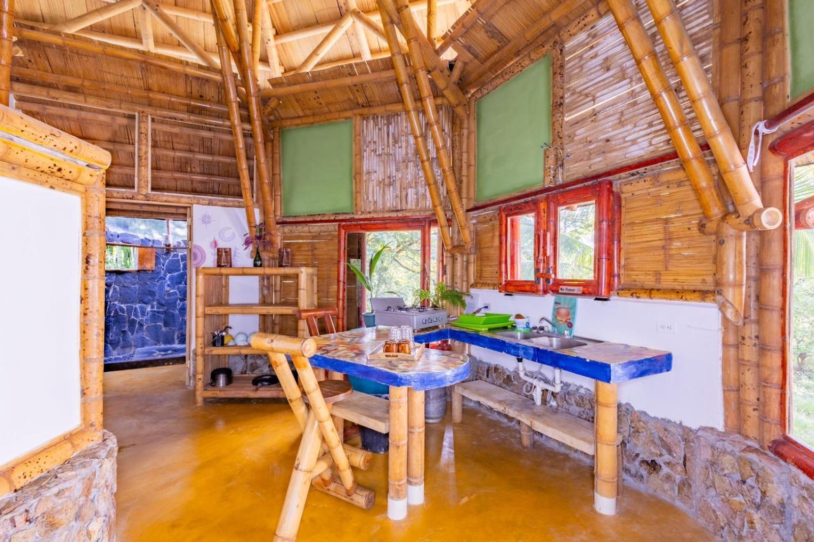 Eco-Lodge Deseo Bamboo Santa Catalina Eksteriør billede