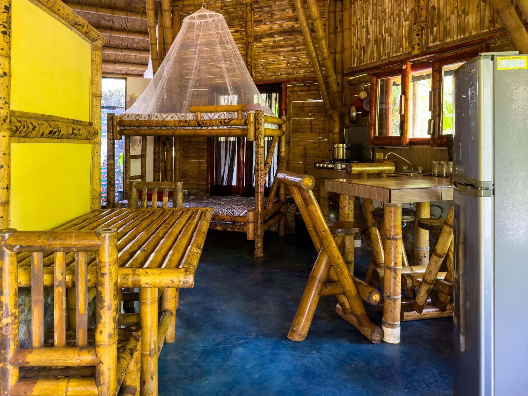 Eco-Lodge Deseo Bamboo Santa Catalina Eksteriør billede